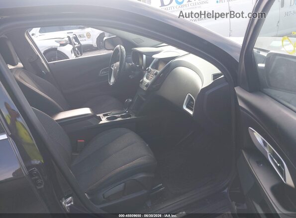 2GNALCEK2G1184368 2016 CHEVROLET EQUINOX Черный Вид салона спереди