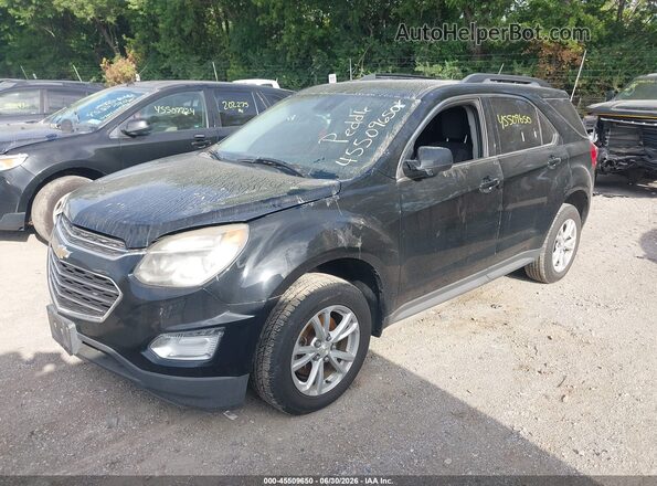2GNALCEK2G1184368 2016 CHEVROLET EQUINOX Черный Передняя левая четверть