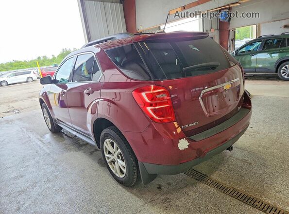 2GNALCEK2H1610495 2017 CHEVROLET EQUINOX Burgundy უკანა მარცხენა