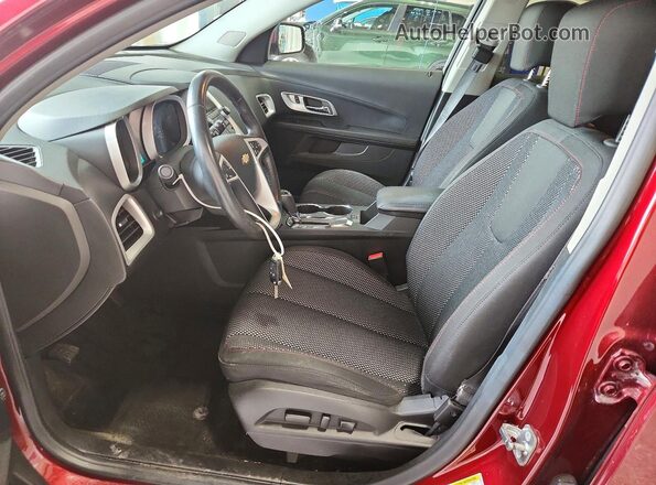 2GNALCEK2H1610495 2017 CHEVROLET EQUINOX Burgundy წინა სალონის ხედი