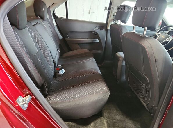 2GNALCEK2H1610495 2017 CHEVROLET EQUINOX Burgundy უკანა სავარძლების ხედი