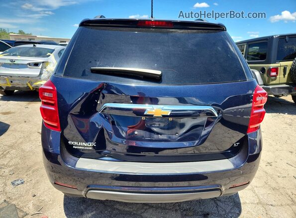 2GNALCEK2H6186948 2017 CHEVROLET EQUINOX Blue Widok z tyłu