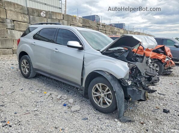 2GNALCEK2H6191938 2017 CHEVROLET EQUINOX Silver Front right