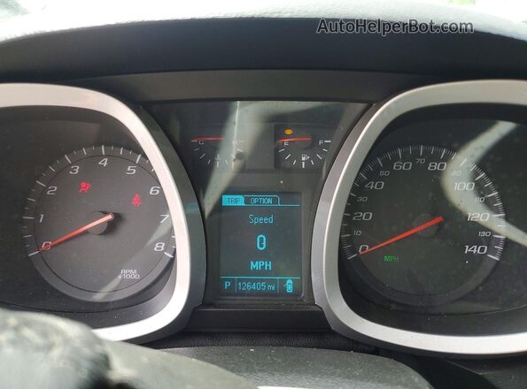 2GNALCEK2H6191938 2017 CHEVROLET EQUINOX Silver Instrument cluster view
