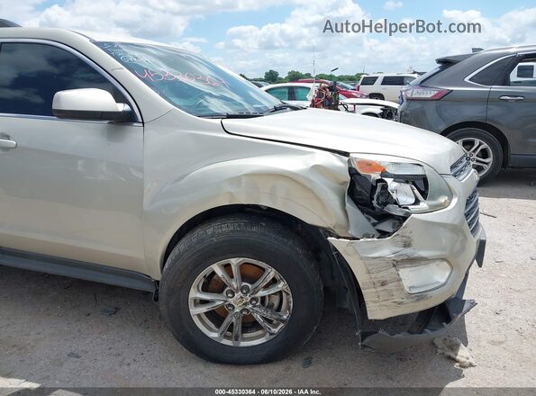 2GNALCEK3G1109596 2016 CHEVROLET EQUINOX Beige Front view