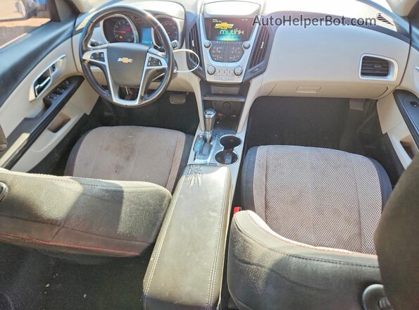 2GNALCEK3G6235878 2016 CHEVROLET EQUINOX Blue Вид панелі приладів