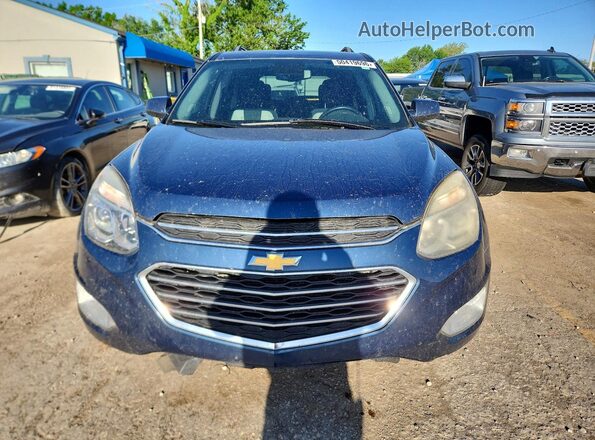 2GNALCEK3G6235878 2016 CHEVROLET EQUINOX Blue Вид спереду