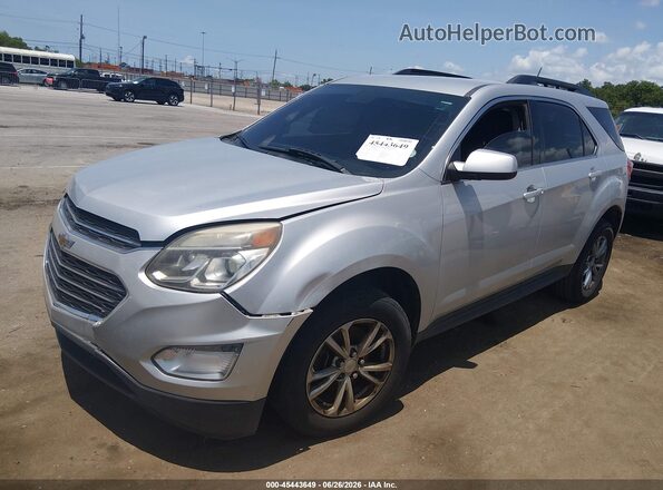 2GNALCEK3H1534981 2017 CHEVROLET EQUINOX Серебряный Передняя левая четверть