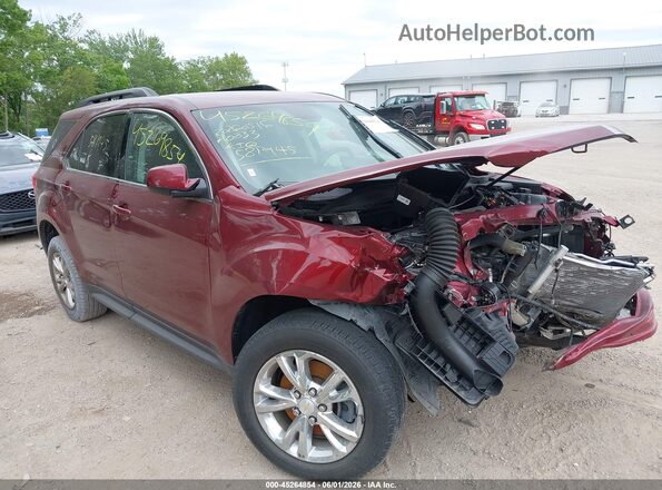 2GNALCEK3H1581945 2017 CHEVROLET EQUINOX Red Դիմացի տեսք