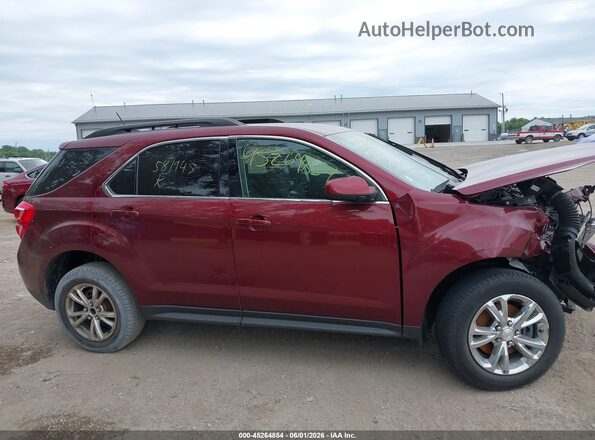 2GNALCEK3H1581945 2017 CHEVROLET EQUINOX Red Սալոնի հետևի տեսք
