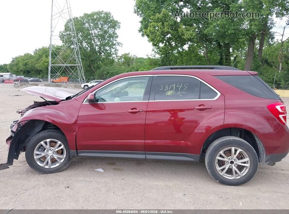 2GNALCEK3H1581945 2017 CHEVROLET EQUINOX Red Սալոնի 360 աստիճան տեսք