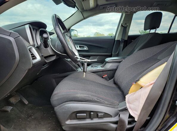 2GNALCEK3H6160407 2017 CHEVROLET EQUINOX Black წინა სალონის ხედი