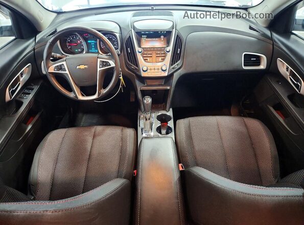 2GNALCEK4G1113480 2016 CHEVROLET EQUINOX White Widok deski rozdzielczej