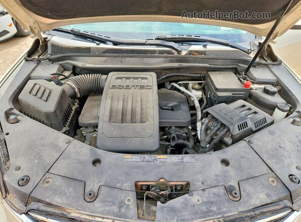 2GNALCEK4G1155759 2016 CHEVROLET EQUINOX Beige ძრავის განყოფილების ხედი
