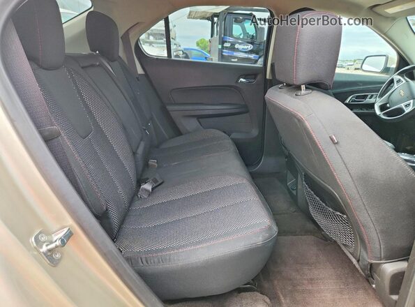 2GNALCEK4G1155759 2016 CHEVROLET EQUINOX Beige უკანა სალონის ხედი