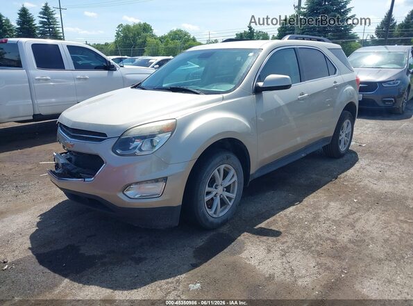 2GNALCEK4G1160220 2016 CHEVROLET EQUINOX Champagne Առջևի ձախ երեք քառորդ տեսարան