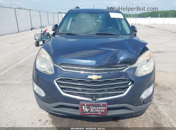 2GNALCEK4G6105561 2016 CHEVROLET EQUINOX Blue Vista frontal