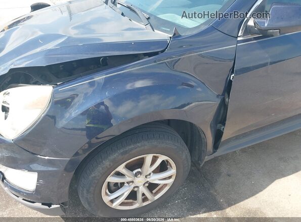 2GNALCEK4G6105561 2016 CHEVROLET EQUINOX Blue Vista del cuadro de instrumentos