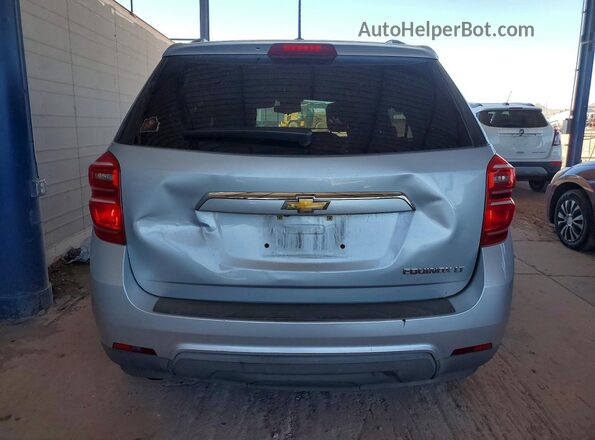 2GNALCEK4G6248686 2016 CHEVROLET EQUINOX Silver Հետևի տեսք