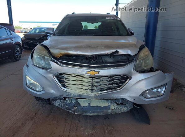 2GNALCEK4G6248686 2016 CHEVROLET EQUINOX Silver Դիմացի տեսք