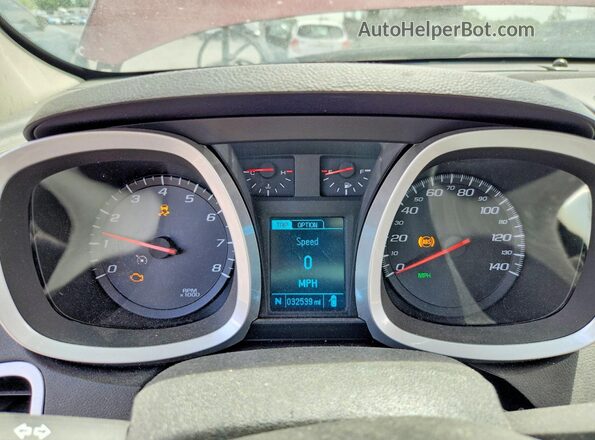 2GNALCEK4H1546962 2017 CHEVROLET EQUINOX Burgundy Widok zestawu wskaźników