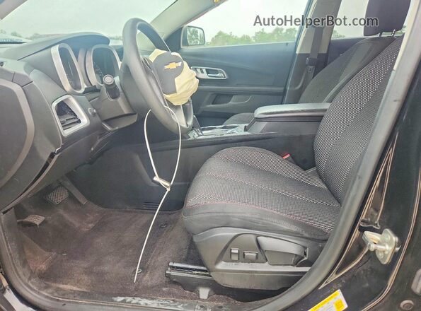 2GNALCEK5G1111799 2016 CHEVROLET EQUINOX Черный Вид салона спереди
