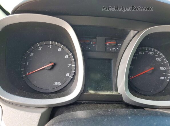 2GNALCEK5G1128120 2016 CHEVROLET EQUINOX Белый Вид щитка приборов