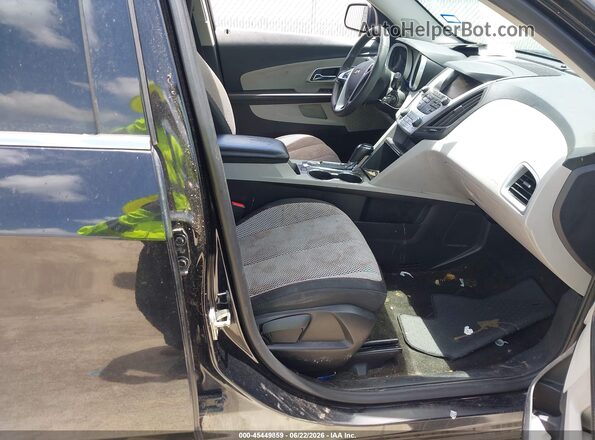 2GNALCEK5G1187880 2016 CHEVROLET EQUINOX Black წინა სალონის ხედი