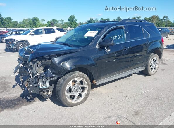 2GNALCEK5G6131229 2016 CHEVROLET EQUINOX Black Vista tres cuartos delantera izquierda