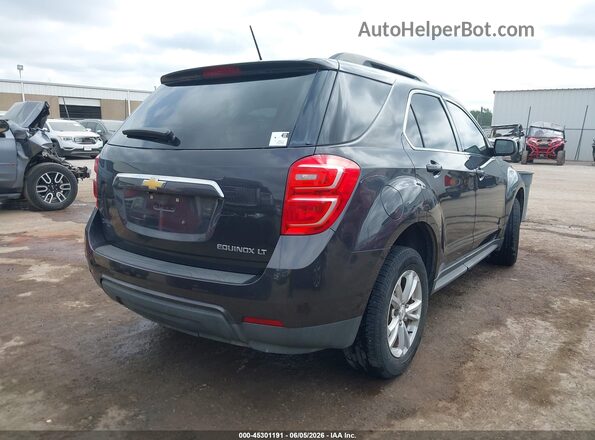 2GNALCEK5G6235395 2016 CHEVROLET EQUINOX Black Tył prawy