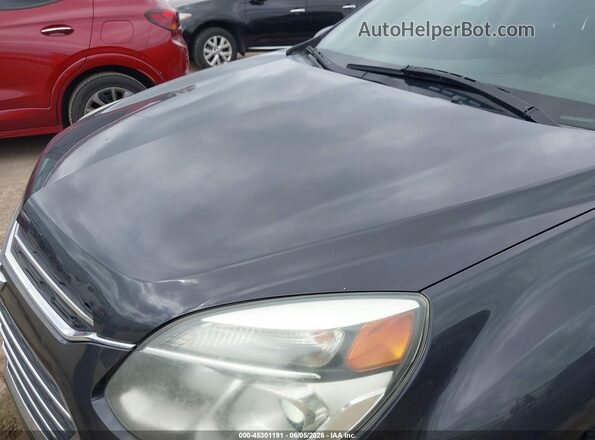 2GNALCEK5G6235395 2016 CHEVROLET EQUINOX Black Widok z przodu