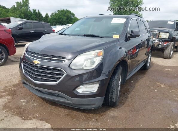 2GNALCEK5G6235395 2016 CHEVROLET EQUINOX Black Przód lewy