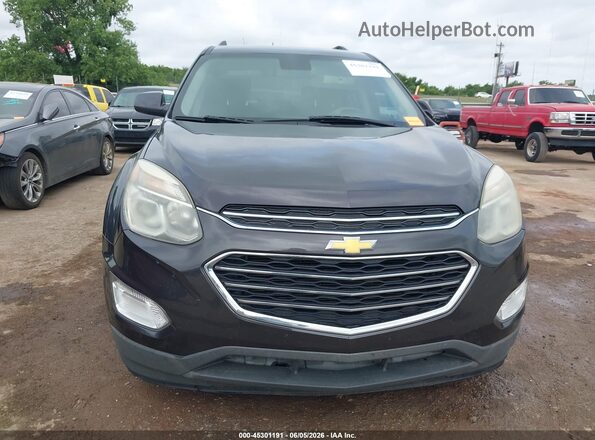 2GNALCEK5G6235395 2016 CHEVROLET EQUINOX Black Widok zestawu wskaźników