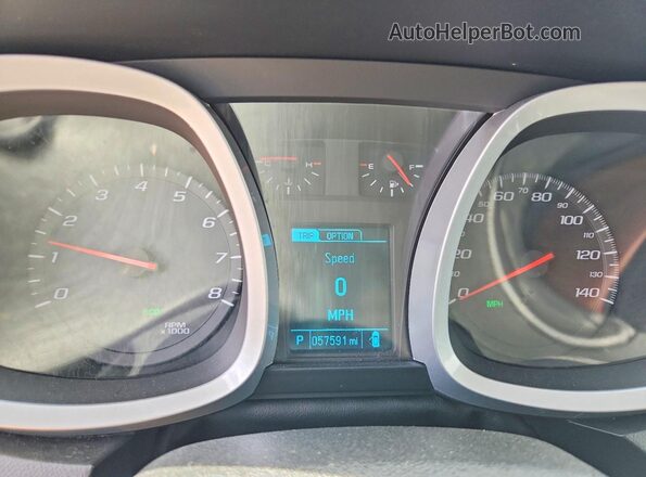 2GNALCEK5H1592638 2017 CHEVROLET EQUINOX Blue ხელსაწყოთა პანელის ხედი