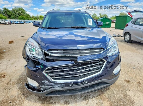 2GNALCEK5H1592638 2017 CHEVROLET EQUINOX Blue წინა ხედი