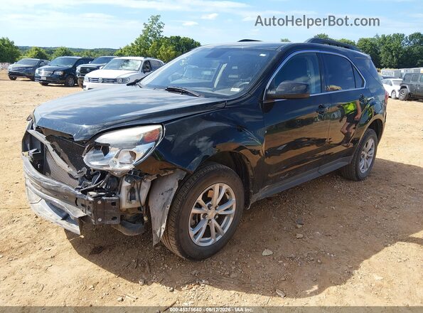 2GNALCEK6G6100295 2016 CHEVROLET EQUINOX Black Առջևի ձախ երեք քառորդ տեսարան