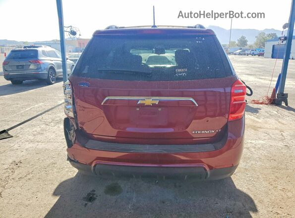 2GNALCEK6G6264615 2016 CHEVROLET EQUINOX Red Հետևի տեսք