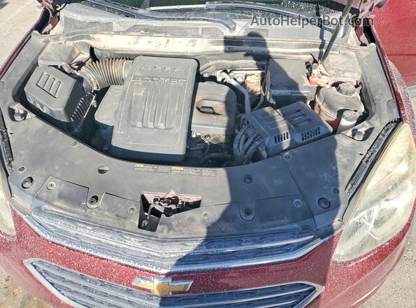 2GNALCEK6G6264615 2016 CHEVROLET EQUINOX Red Շարժիչի բաժամունքի տեսք