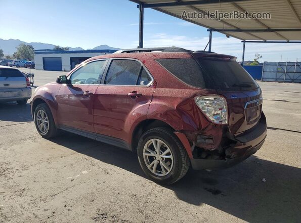 2GNALCEK6G6264615 2016 CHEVROLET EQUINOX Red Հետևի ձախ
