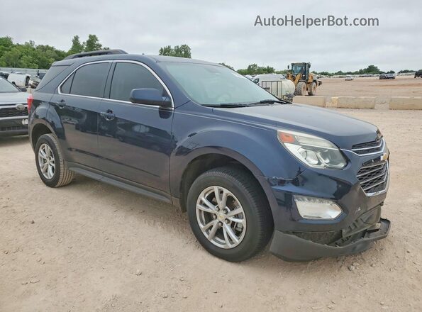 2GNALCEK6H1578036 2017 CHEVROLET EQUINOX Blue Передня права чверть