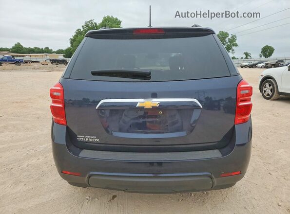 2GNALCEK6H1578036 2017 CHEVROLET EQUINOX Blue Вид ззаду