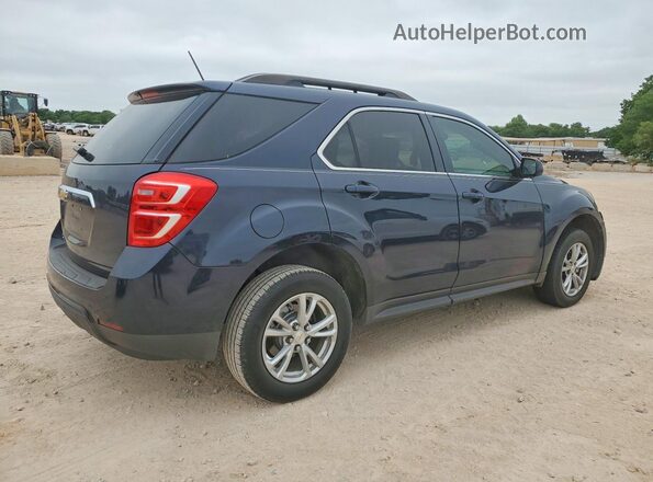 2GNALCEK6H1578036 2017 CHEVROLET EQUINOX Blue Задня права чверть
