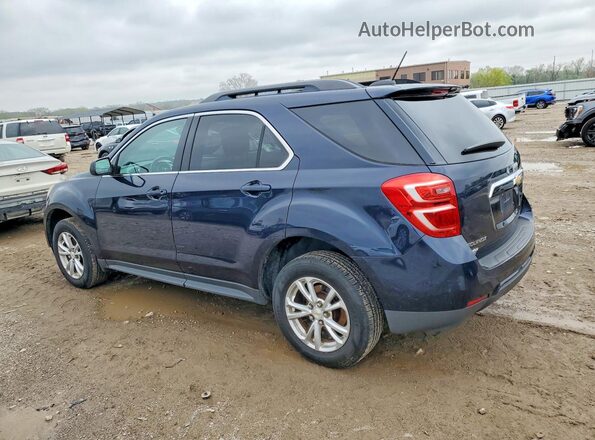2GNALCEK6H1594317 2017 CHEVROLET EQUINOX Blue Trasero izquierdo