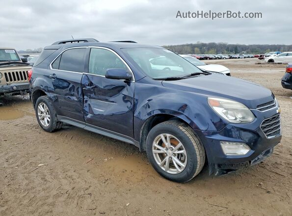 2GNALCEK6H1594317 2017 CHEVROLET EQUINOX Blue Delantero derecho