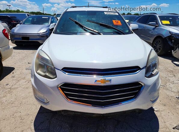 2GNALCEK6H1598352 2017 CHEVROLET EQUINOX White Widok z przodu
