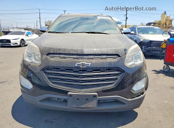 2GNALCEK6H6161082 2017 CHEVROLET EQUINOX Черный Вид спереди