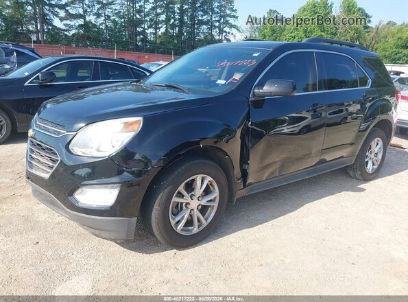 2GNALCEK7G1150118 2016 CHEVROLET EQUINOX Black წინა მარცხენა ხედი სამი მეოთხედიდან