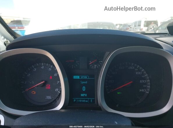 2GNALCEK7G1169817 2016 CHEVROLET EQUINOX White Widok tylnych siedzeń