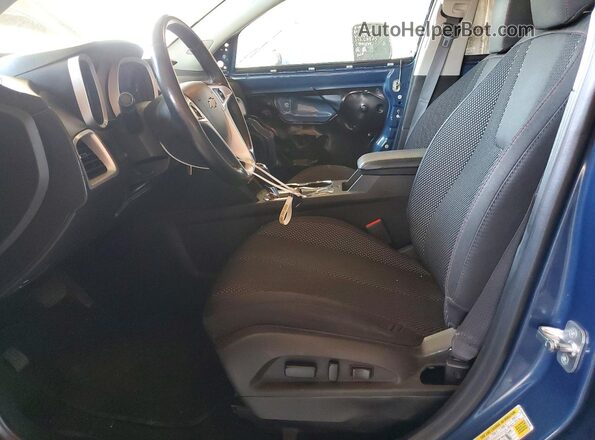 2GNALCEK7G6305365 2016 CHEVROLET EQUINOX Blue Widok wnętrza z przodu