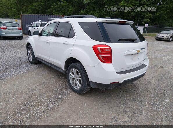 2GNALCEK7G6318939 2016 CHEVROLET EQUINOX White უკანა მარცხენა